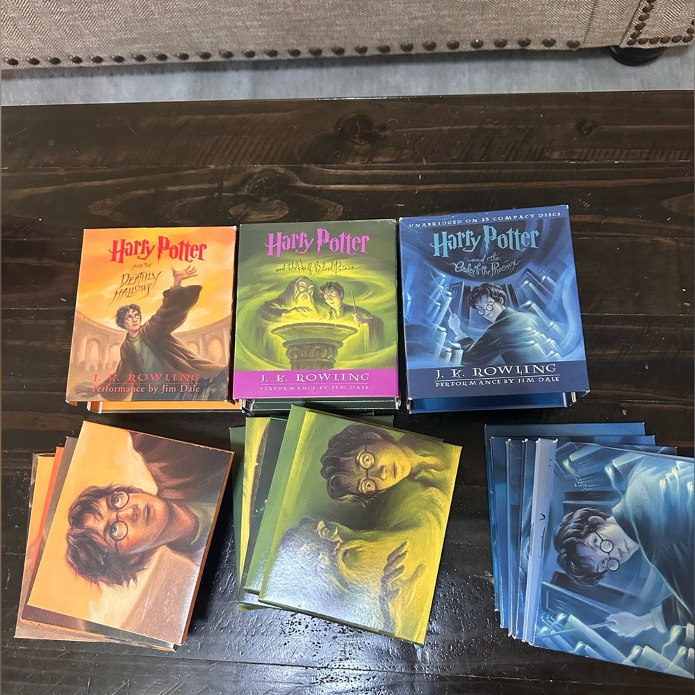Harry Potter audio books CDs